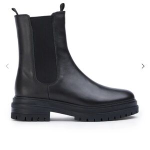 Tony Bianco Wolfe Black Ankle Boots